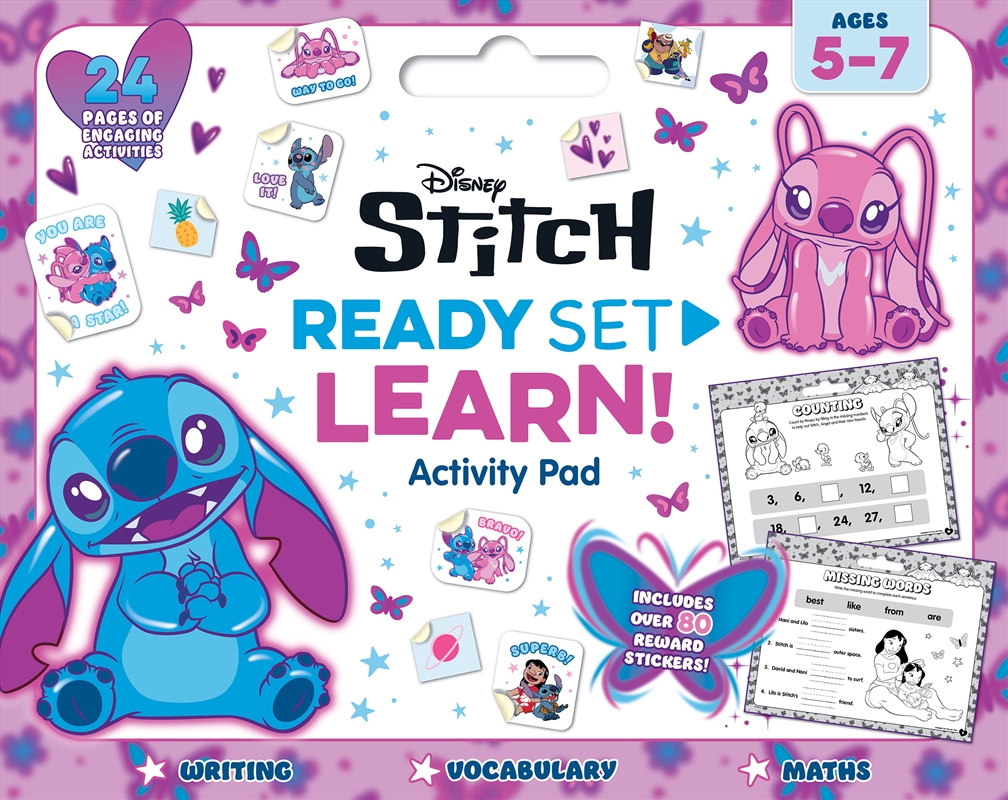 Stitch: Ready Set Learn! Activity Pad/Product Detail/Kids Activity Books