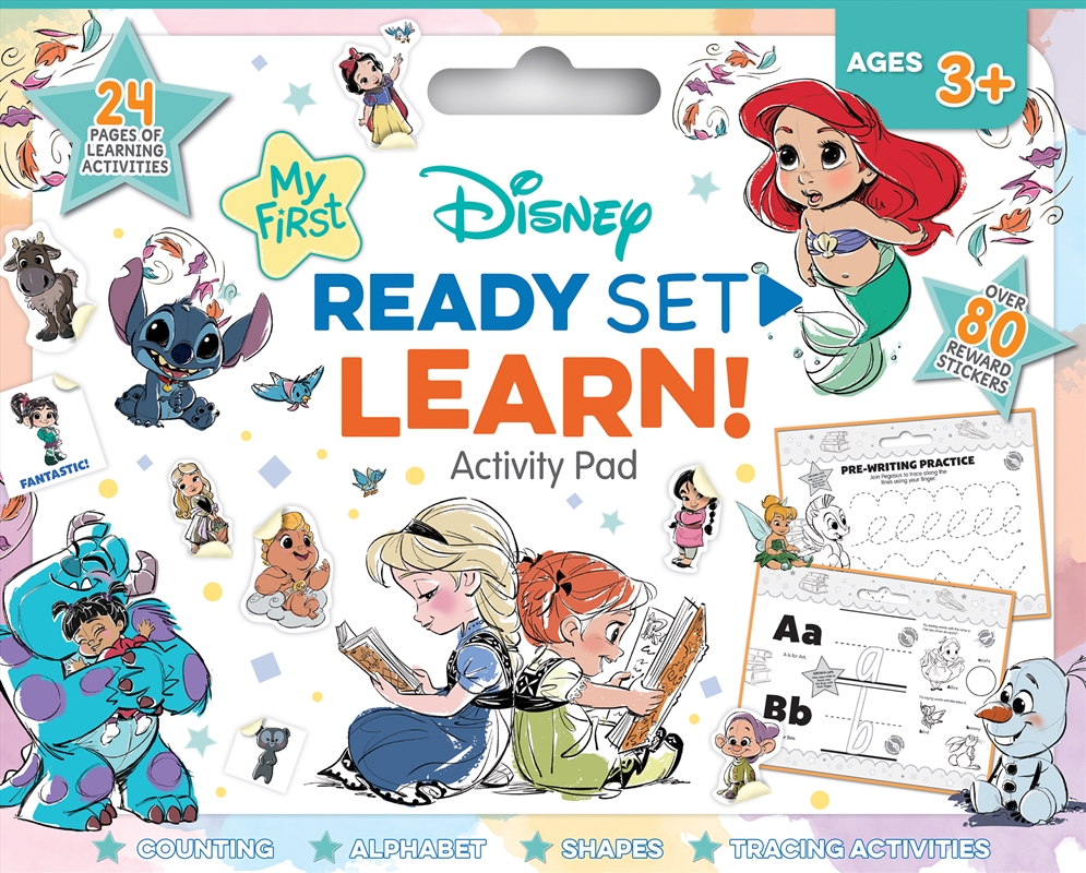 My First Disney: Ready Set Learn! Activity Pad/Product Detail/Kids Activity Books