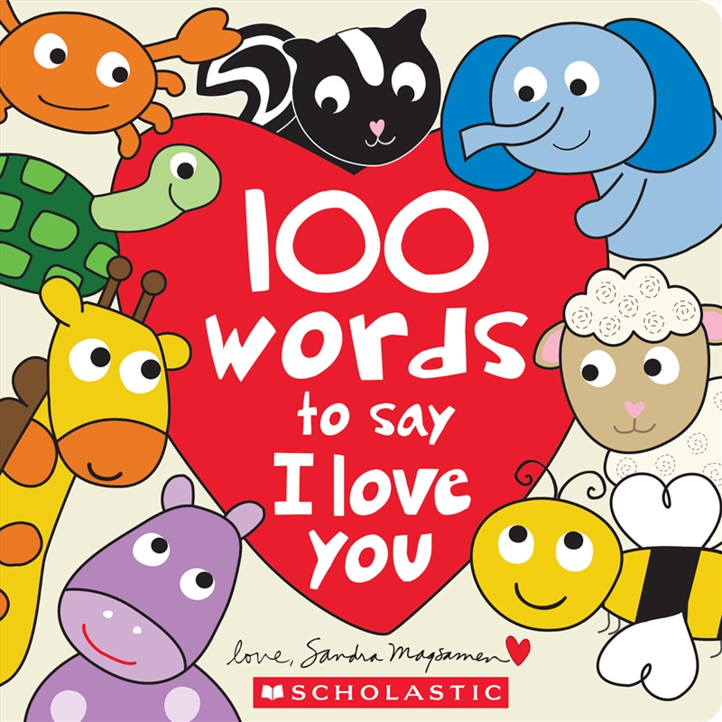 100 Words to Say I Love You/Product Detail/Early Childhood Fiction Books
