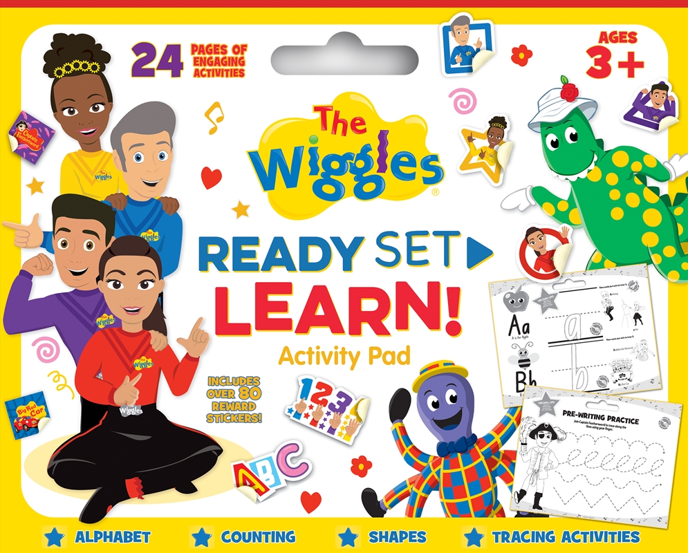 The Wiggles: Ready Set Learn! Activity Pad/Product Detail/Kids Activity Books