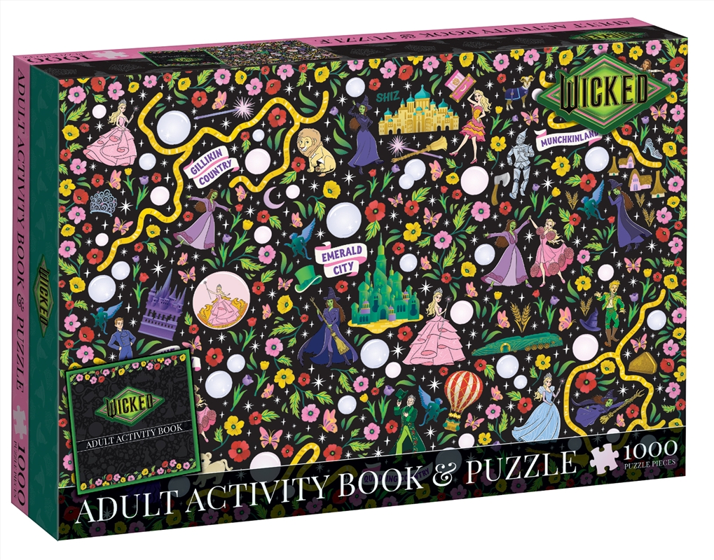 Wicked: Adult Activity Book and Puzzle Set/Product Detail/Jigsaw Puzzles