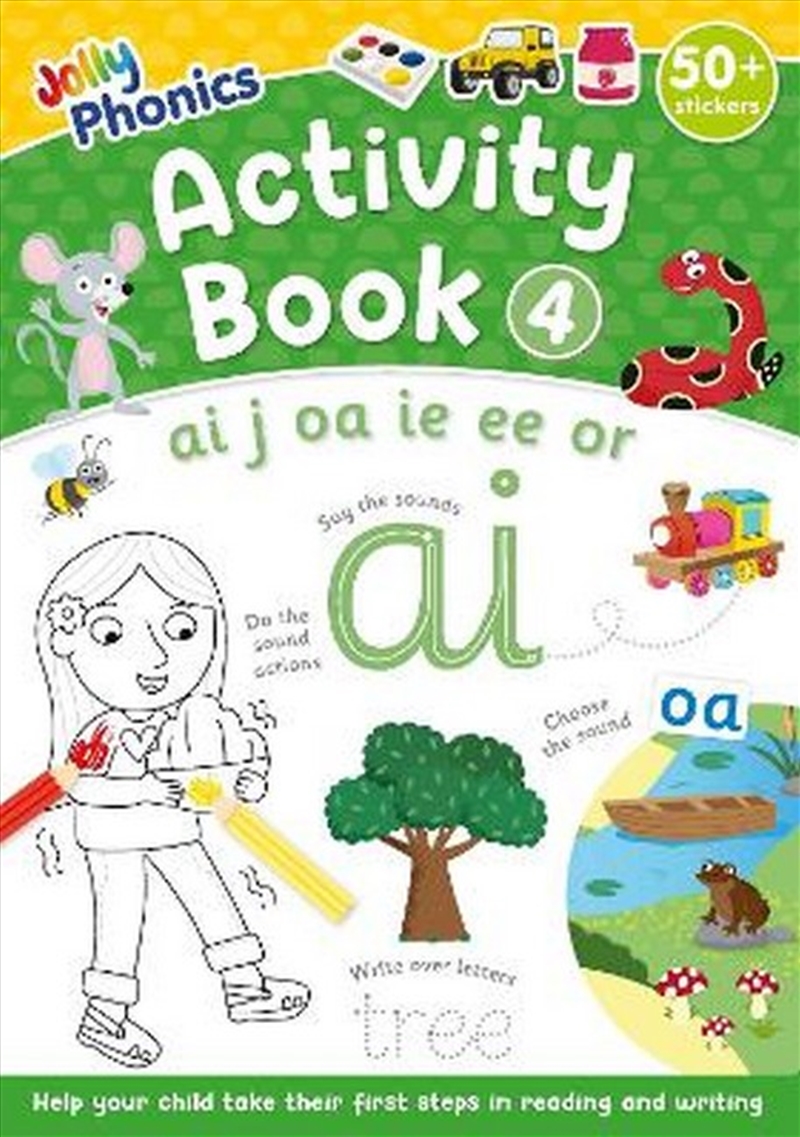 Jolly Phonics Activity Book 4/Product Detail/Kids Activity Books