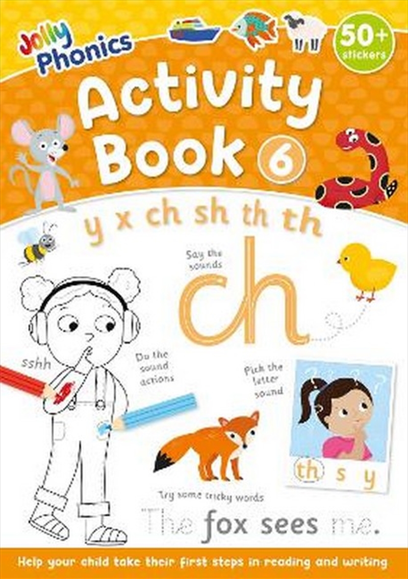 Jolly Phonics Activity Book 6/Product Detail/Kids Activity Books