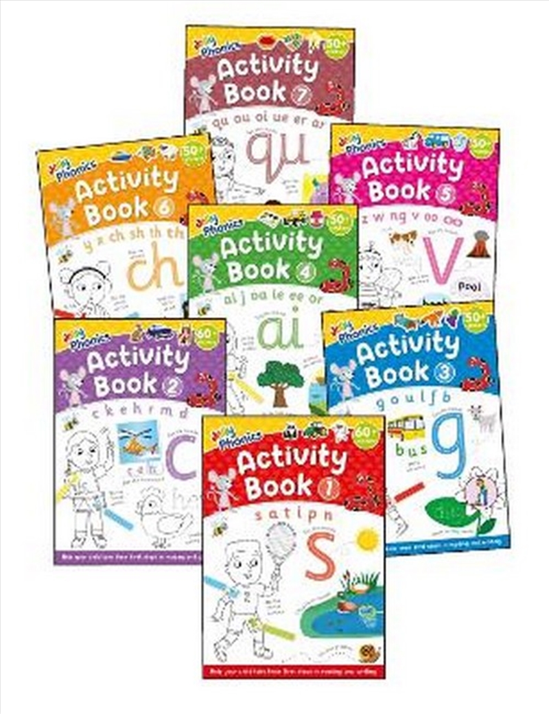 Jolly Phonics Activity Books 1-7/Product Detail/Kids Activity Books