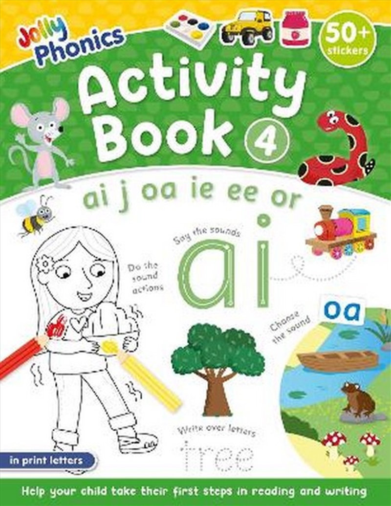 Jolly Phonics Activity Book 4/Product Detail/Kids Activity Books