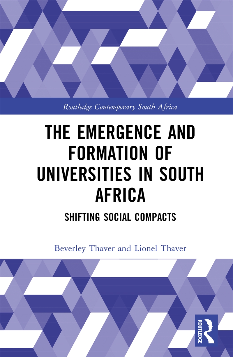 The Emergence and Formation of Universities in South Africa/Product Detail/Politics & Government