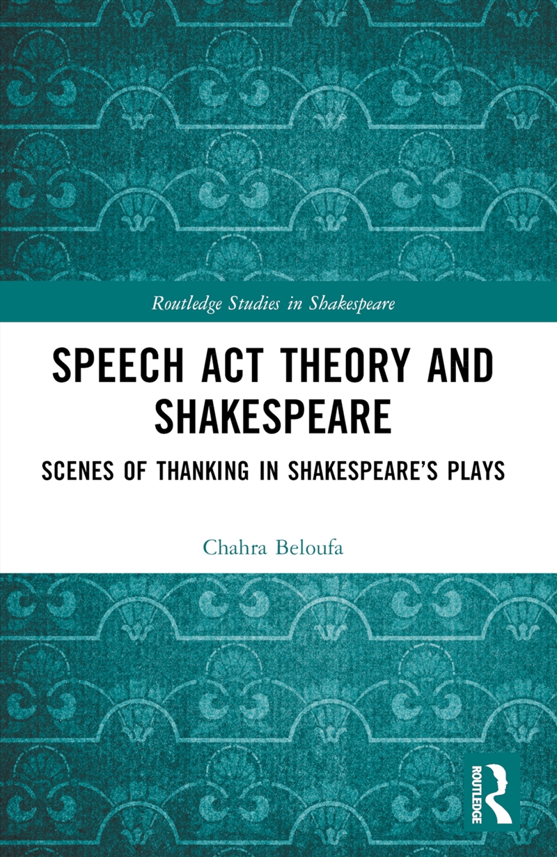 Speech Act Theory and Shakespeare/Product Detail/Literature & Poetry
