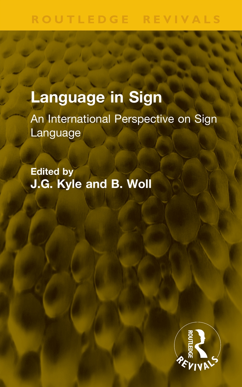 Language in Sign/Product Detail/Language & Linguistics