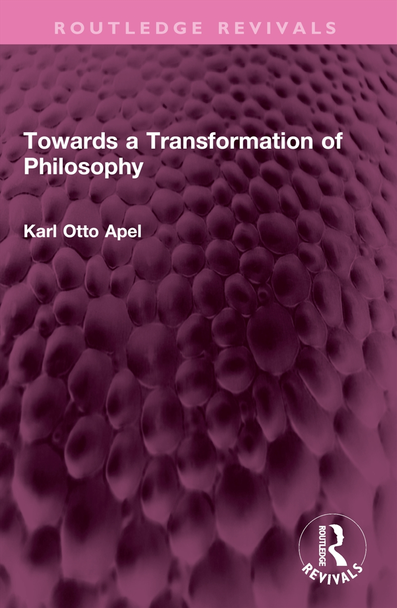 Towards a Transformation of Philosophy/Product Detail/Reading