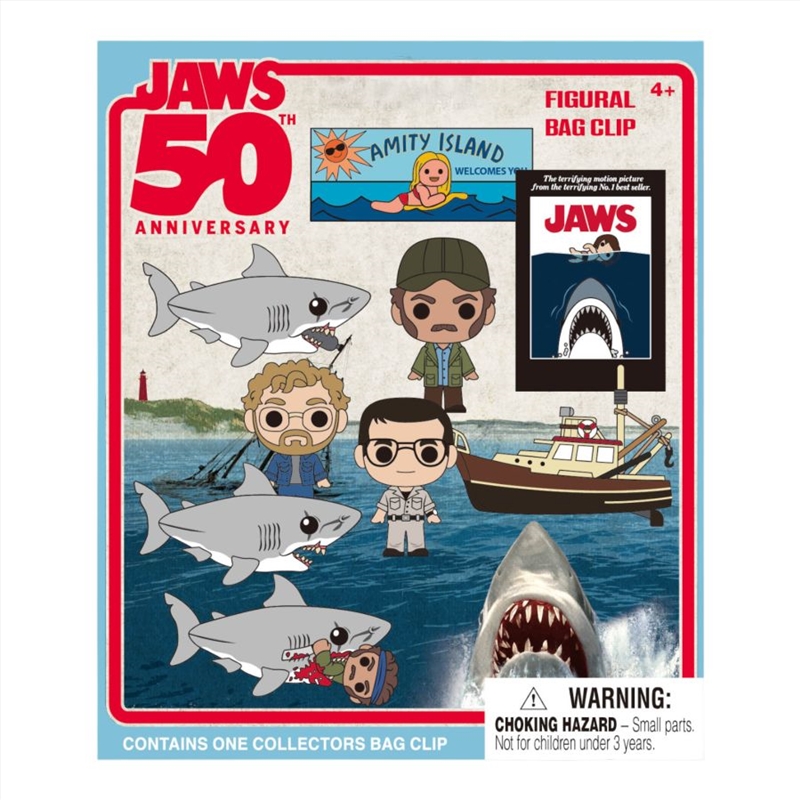 Jaws - Jaws 50th Anniversary Bag Clip Blind Bag (SENT AT RANDOM)/Product Detail/Figurines