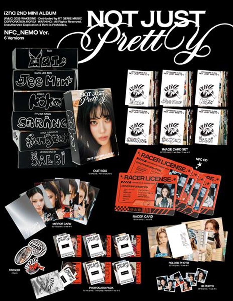 Not Just Pretty: 2nd Mini Album (Nfc_Nemo Ver.) (Random Version) [Music Card]/Product Detail/World
