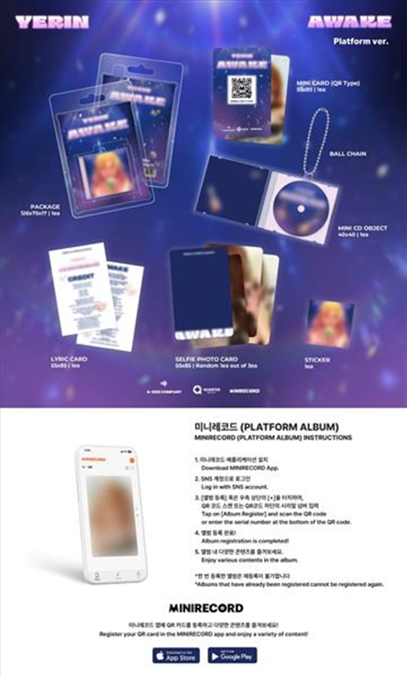 Awake: 1st Single [Music Card]/Product Detail/World