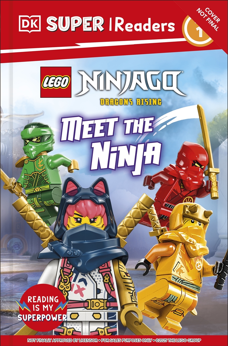 Dk Super Readers Level 1 Lego Ninjago Dragons Rising Meet The Ninja/Product Detail/Children