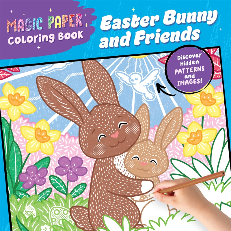 Magic Paper Coloring Book: Easter Bunny And Friends/Product Detail/Kids Activity Books