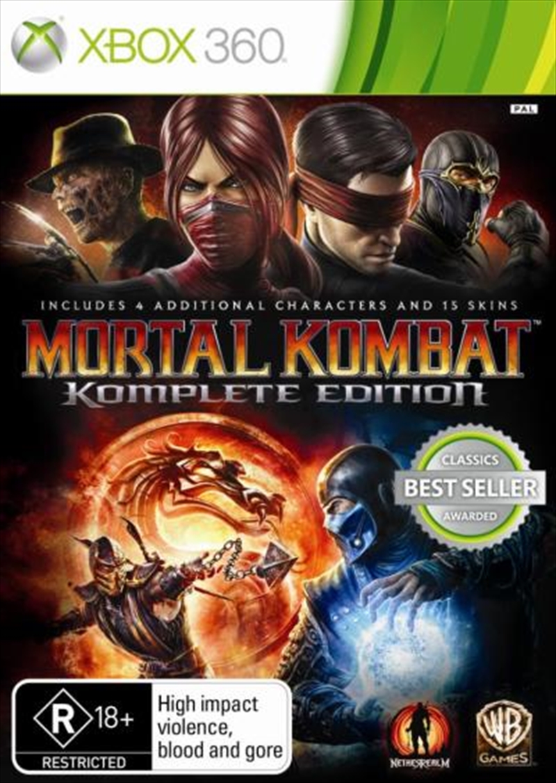 Mortal Kombat Komplete Edition/Product Detail/Fighting