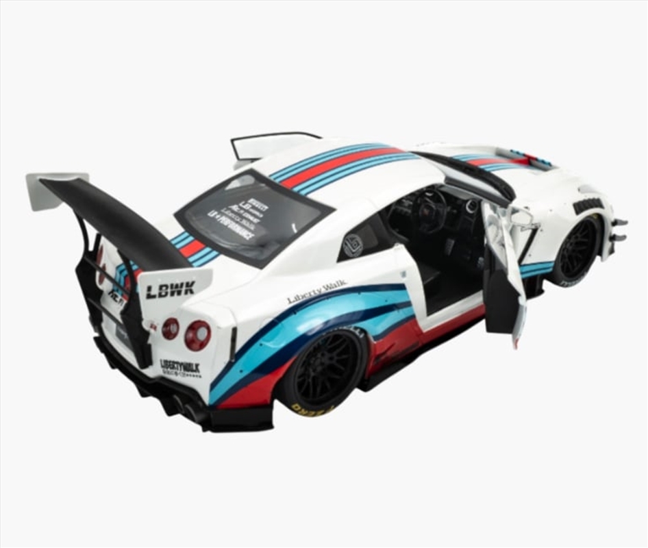 Solido Cars - Nissan GT-R (R35) W/ Liberty Walk Body Kit 2.0 M 1:18 Scale Diecast Vehicle/Product Detail/Figurines