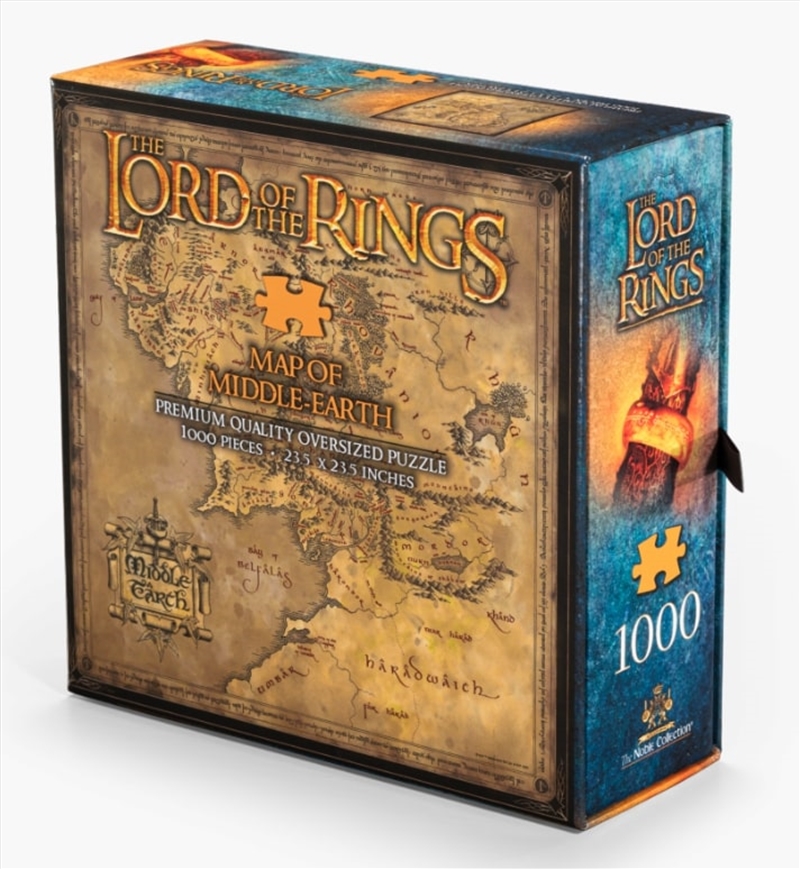 Lord of The Rings - Map of Middle Earth 1000pc Puzzle/Product Detail/Jigsaw Puzzles