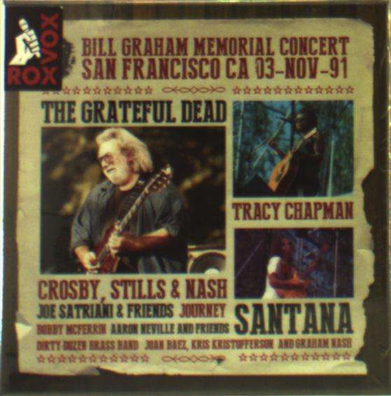 Bill Graham Memorial Concert. San Francisco. Ca 03-Nov-91/Product Detail/Classical