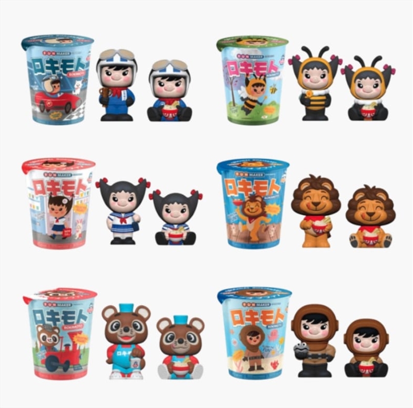 Rokimoto - Original Vinyl Figure Blind Box Wave 2 (SENT AT RANDOM)/Product Detail/Figurines