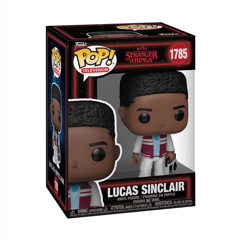 Stranger Things - Lucas Sinclair with Boombox Pop! Vinyl/Product Detail/TV