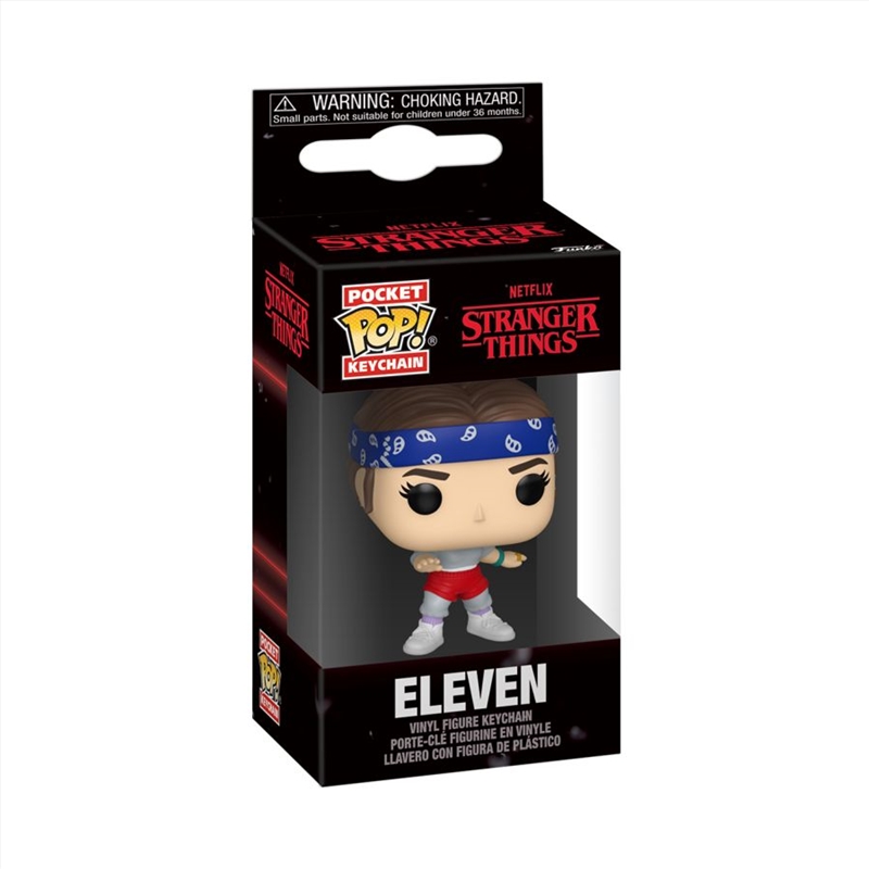 Stranger Things - Eleven with Bandana Pop! Keychain/Product Detail/Pop Vinyl Keychains