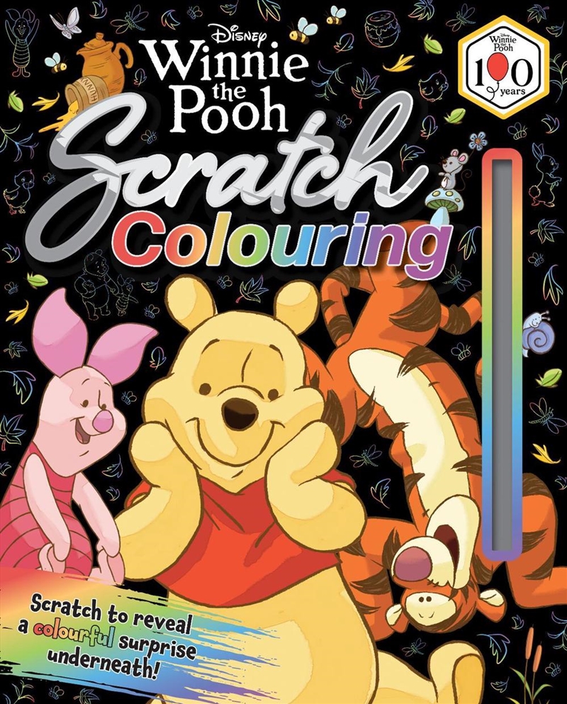 Winnie The Pooh: Scratch Colouring/Product Detail/Kids Activity Books