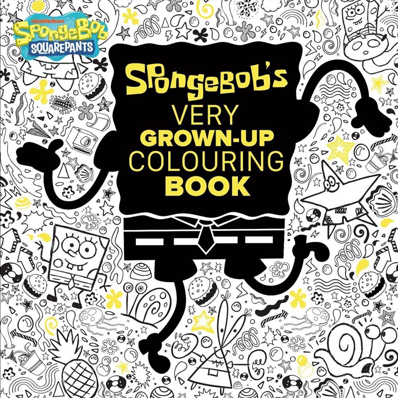 SpongeBob: Adult Colouring Book/Product Detail/Adults Colouring