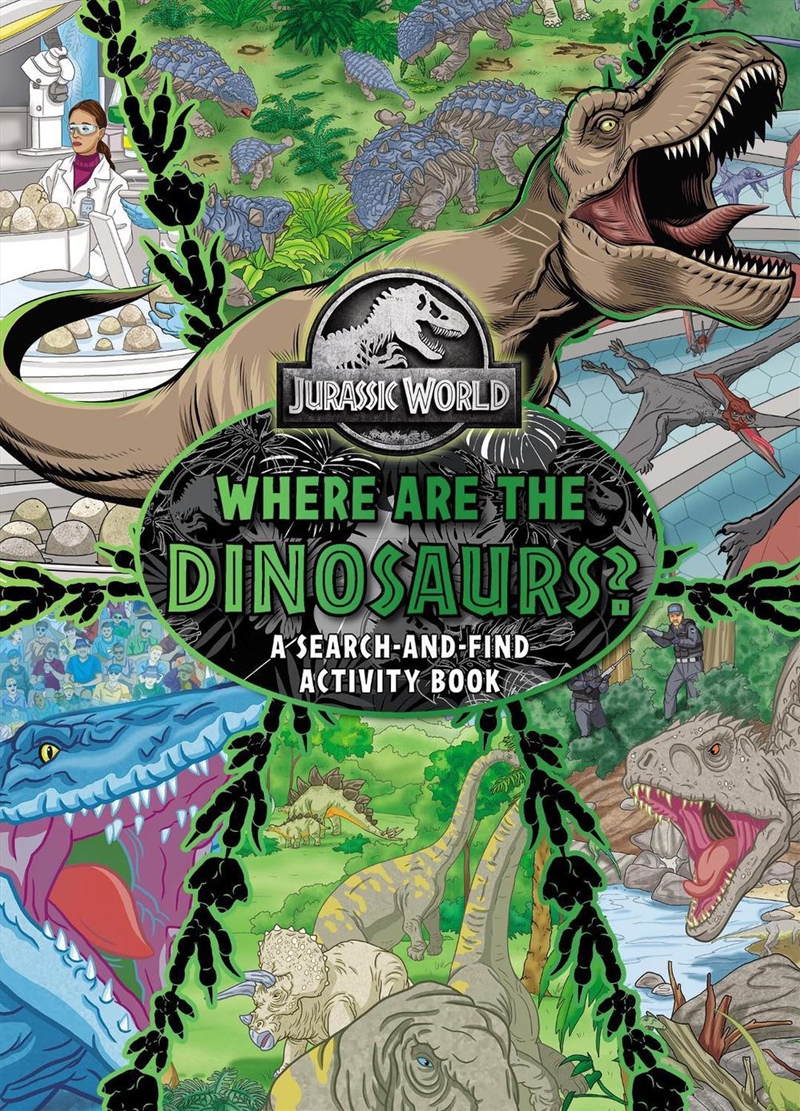 Jurassic World: Where are the Dinosaurs? A Search-and-Find Activity Book/Product Detail/Early Childhood Fiction Books