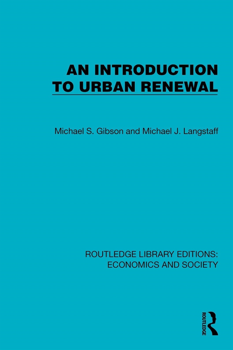 An Introduction to Urban Renewal/Product Detail/Society & Culture