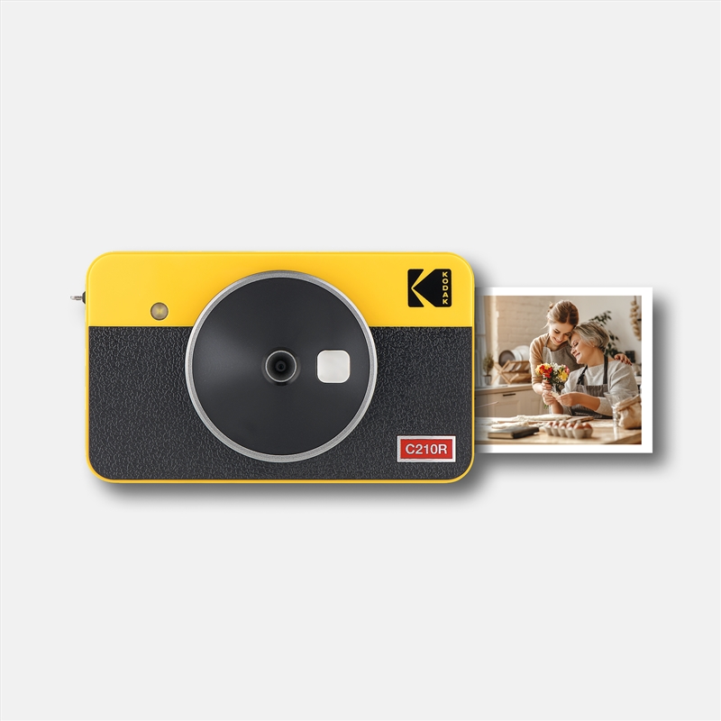 Kodak Instant Camera Mini Shot 2 Retro Cartridge Bundle Colour: Yellow/Product Detail/Cameras