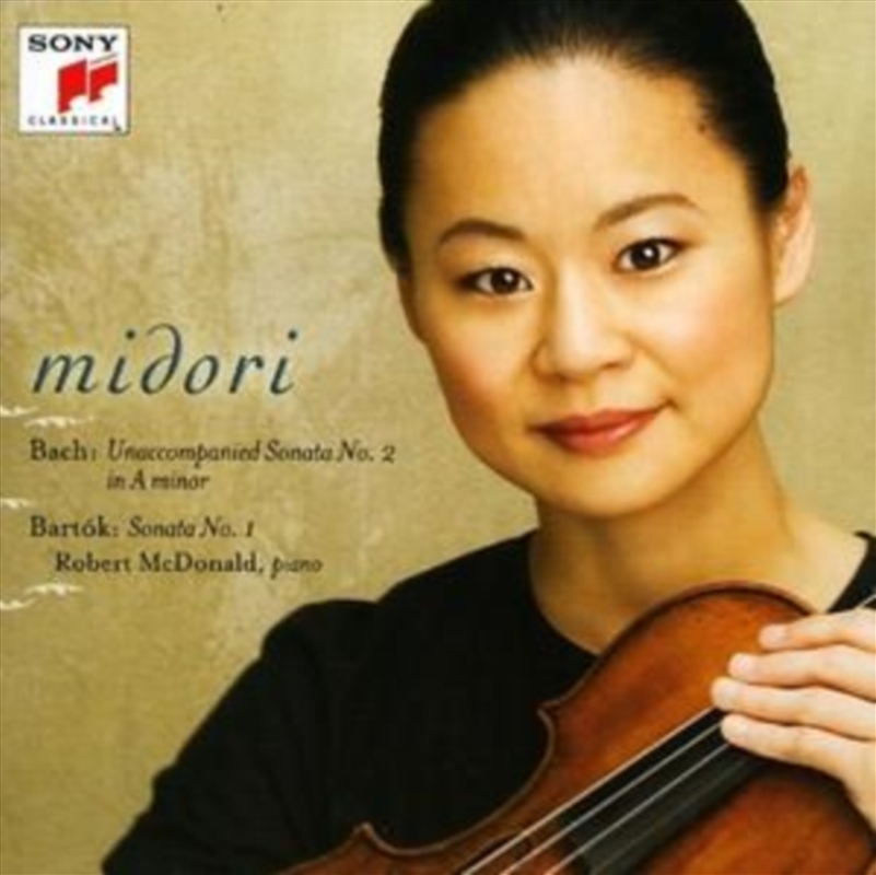 Midori - Bach : Unaccompanied Sonata No.2, Bartok : Sonata No.2/Product Detail/Classical