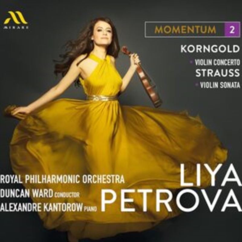 Momentum 2 : Korngold - Violin Concerto Op.35 / R. Strauss - Violin Sonata Op.18/Product Detail/Classical