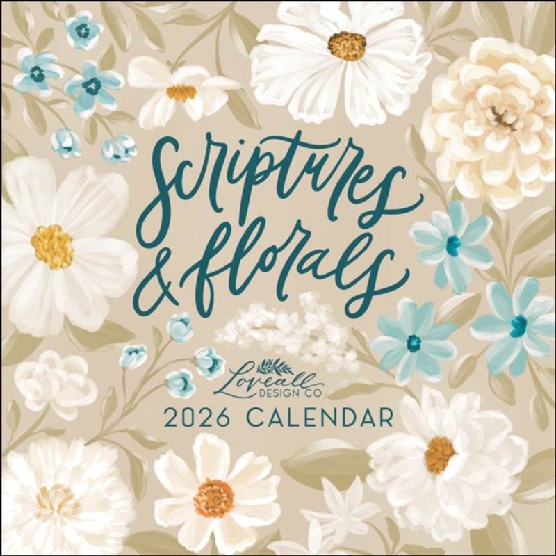 Scriptures And Florals 2026 Wall Calendar/Product Detail/Calendars & Diaries