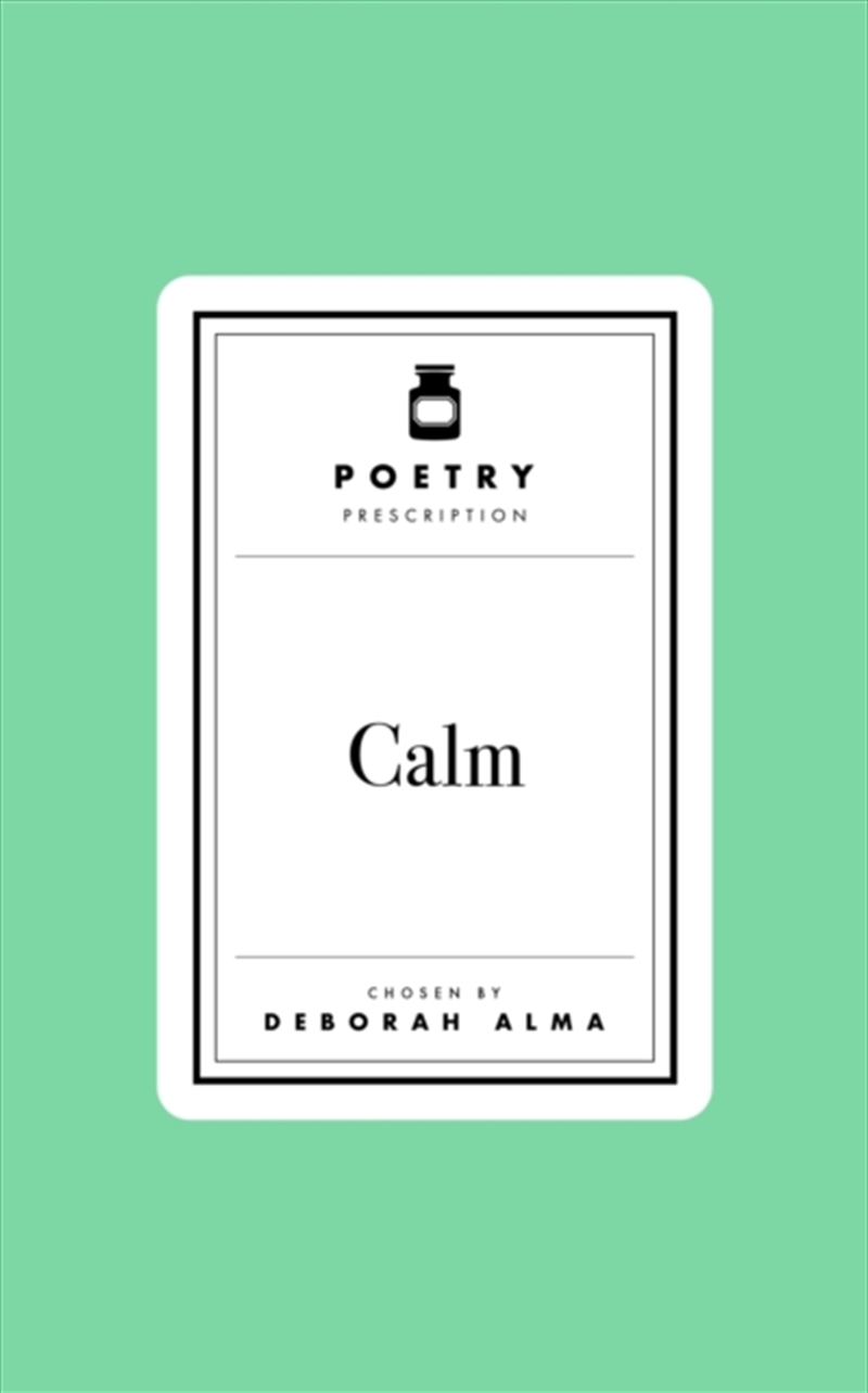Poetry Prescription: Calm/Product Detail/Reading