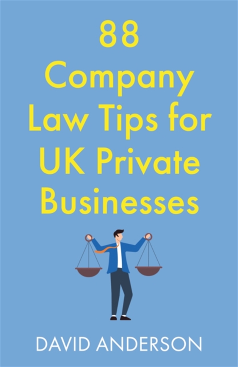 88 Company Law Tips For Uk Private Businesses/Product Detail/Law