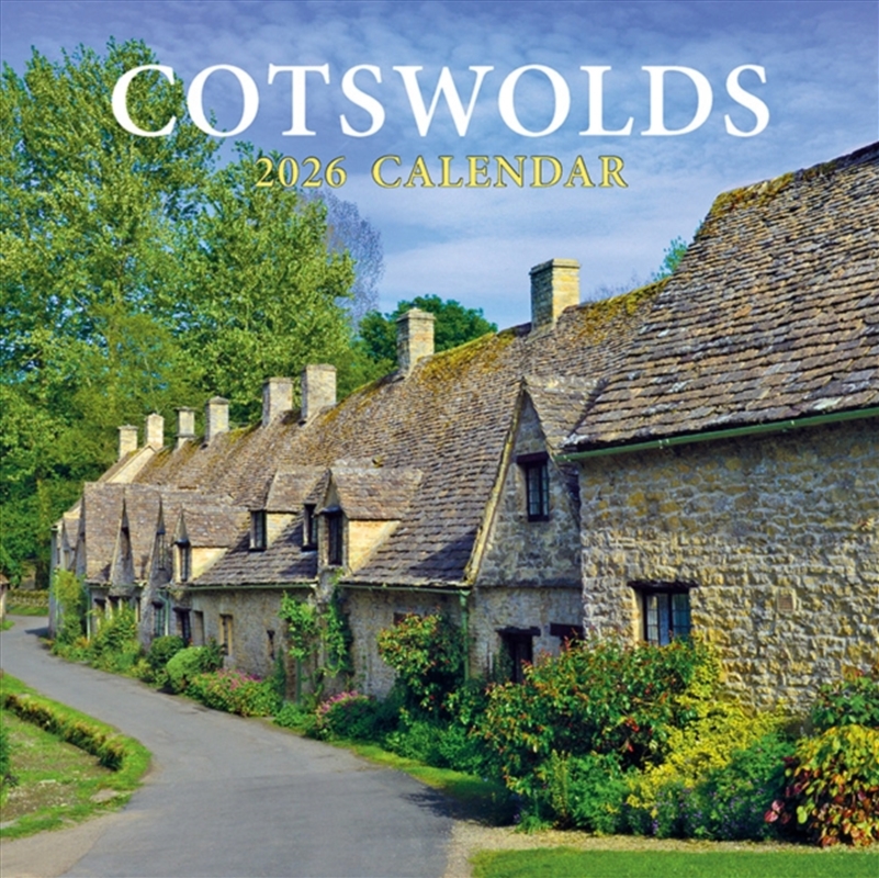 Cotswolds Large Square Calendar - 2026/Product Detail/Calendars & Diaries