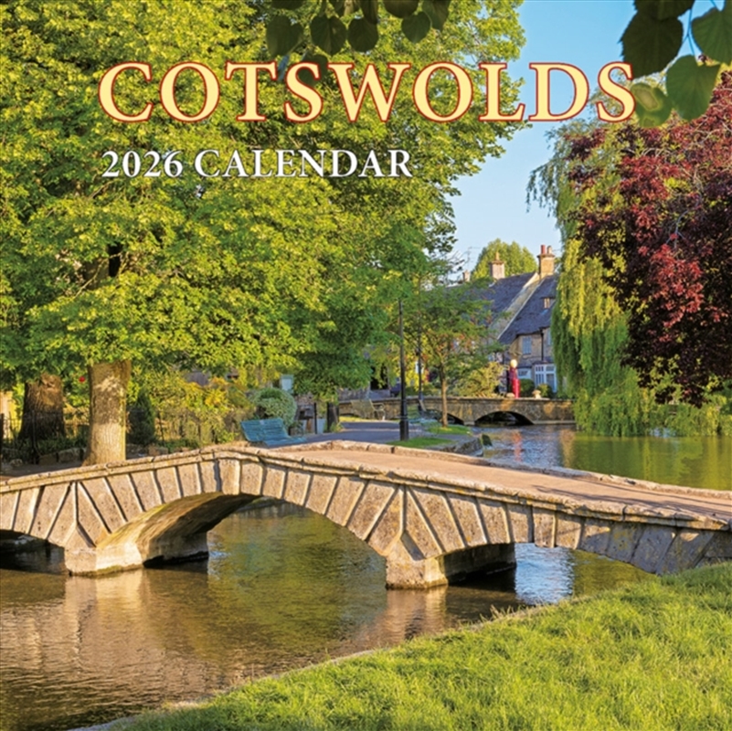 Cotswolds Small Square Calendar - 2026/Product Detail/Calendars & Diaries