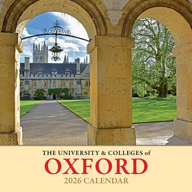Oxford Colleges Large Calendar - 2026/Product Detail/Calendars & Diaries