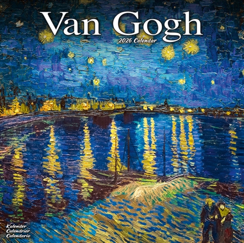 Van Gogh Calendar 2026 Square Artist Wall Calendar - 16 Month/Product Detail/Calendars & Diaries