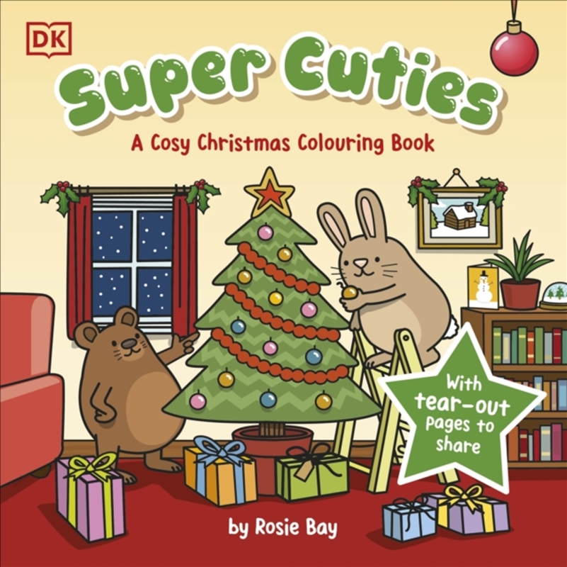 Super Cuties A Cosy Christmas Colouring Book : 30 Cute And Festive Illustrations For All Ages/Product Detail/Kids Colouring