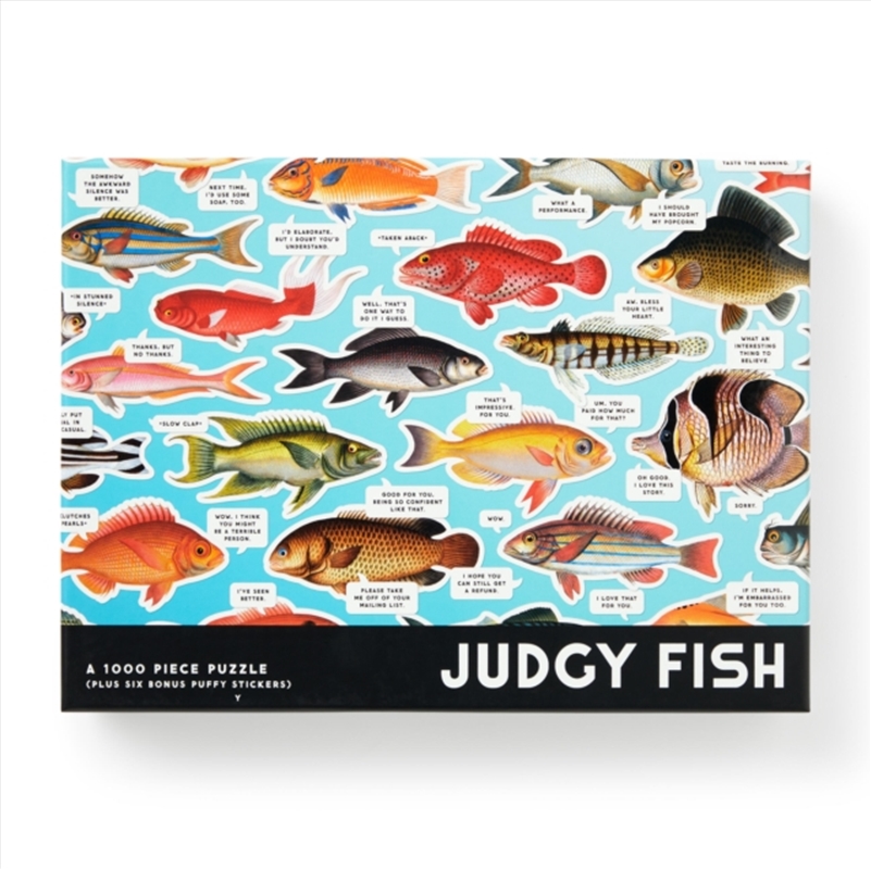 Judgy Fish 1000 Piece Puzzle/Product Detail/Jigsaw Puzzles