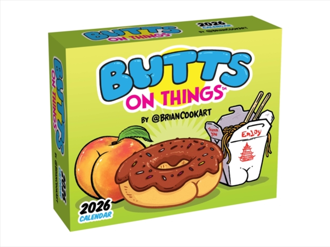 Butts On Things 2026 Day-To-Day Calendar/Product Detail/Calendars & Diaries