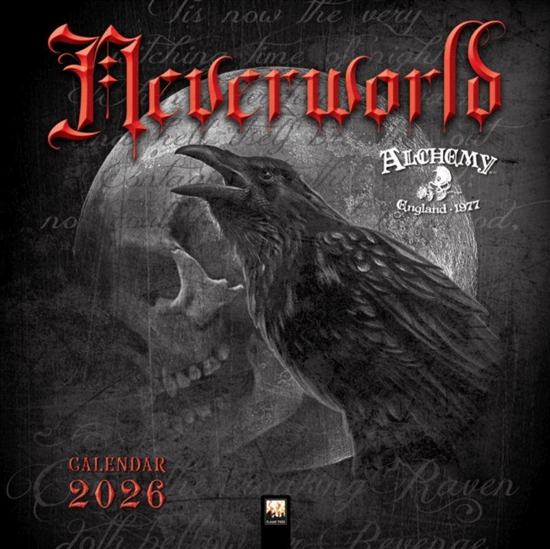 Alchemy: Neverworld Wall Calendar 2026 (Art Calendar)/Product Detail/Calendars & Diaries