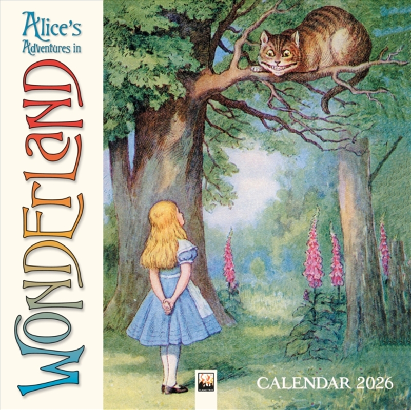 Alice's Adventures In Wonderland Wall Calendar 2026 (Art Calendar)/Product Detail/Calendars & Diaries