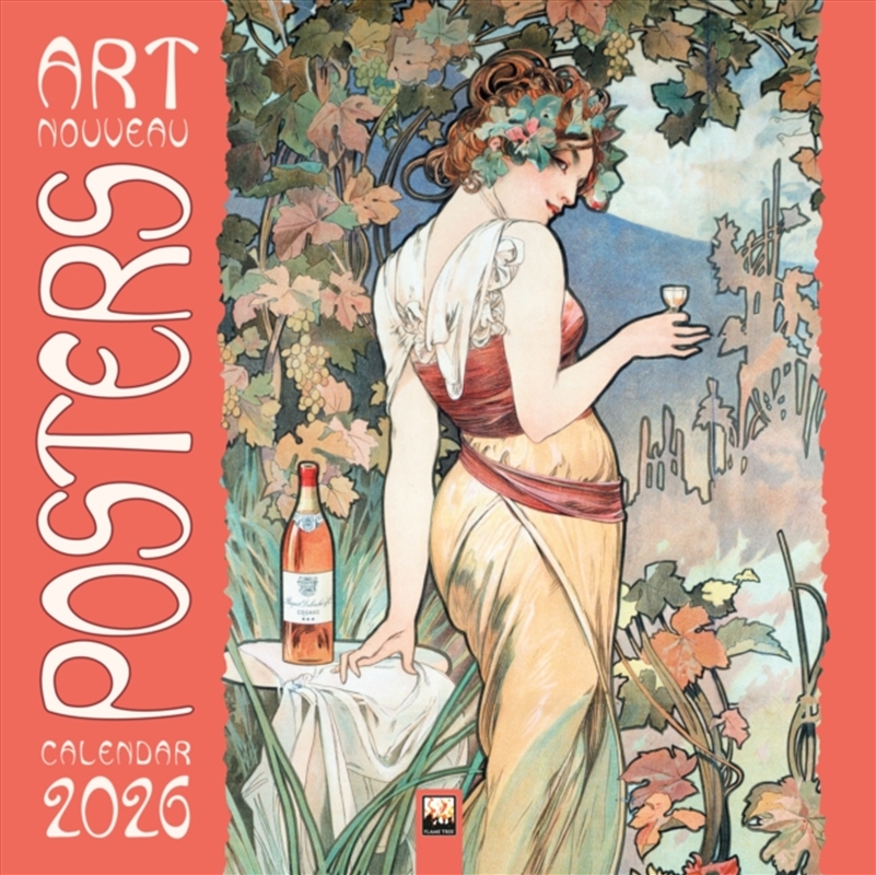 Art Nouveau Posters Wall Calendar 2026 (Art Calendar)/Product Detail/Calendars & Diaries