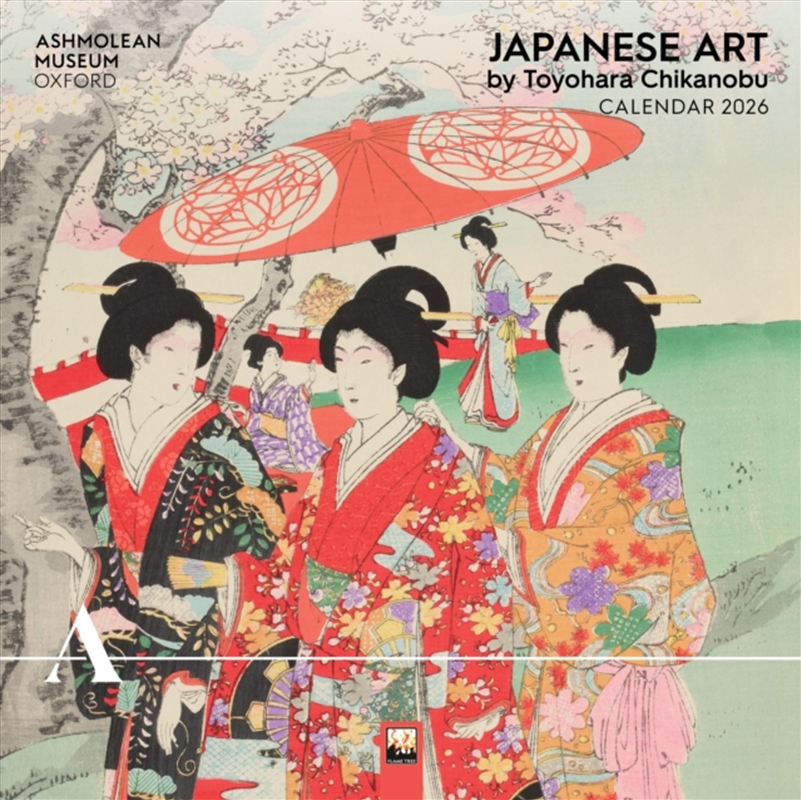 Ashmolean Museum: Japanese Art By Toyohara Chikanobu Wall Calendar 2026 (Art Calendar)/Product Detail/Calendars & Diaries