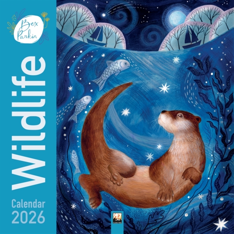 Bex Parkin: Wildlife Wall Calendar 2026 (Art Calendar)/Product Detail/Calendars & Diaries
