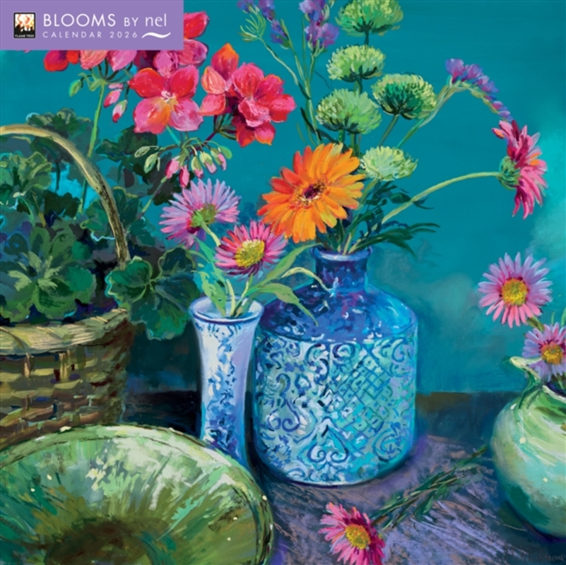 Blooms By Nel Whatmore Wall Calendar 2026 (Art Calendar)/Product Detail/Calendars & Diaries