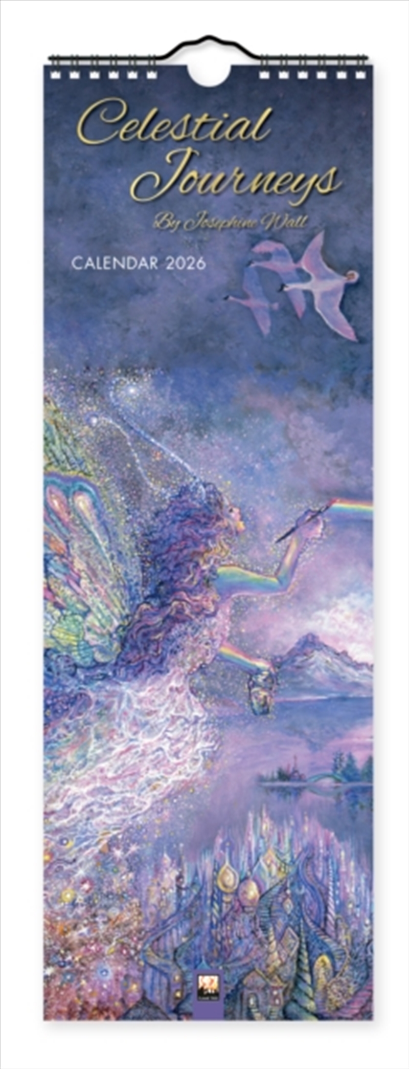 Celestial Journeys By Josephine Wall Slim Calendar 2026 (Art Calendar)/Product Detail/Calendars & Diaries