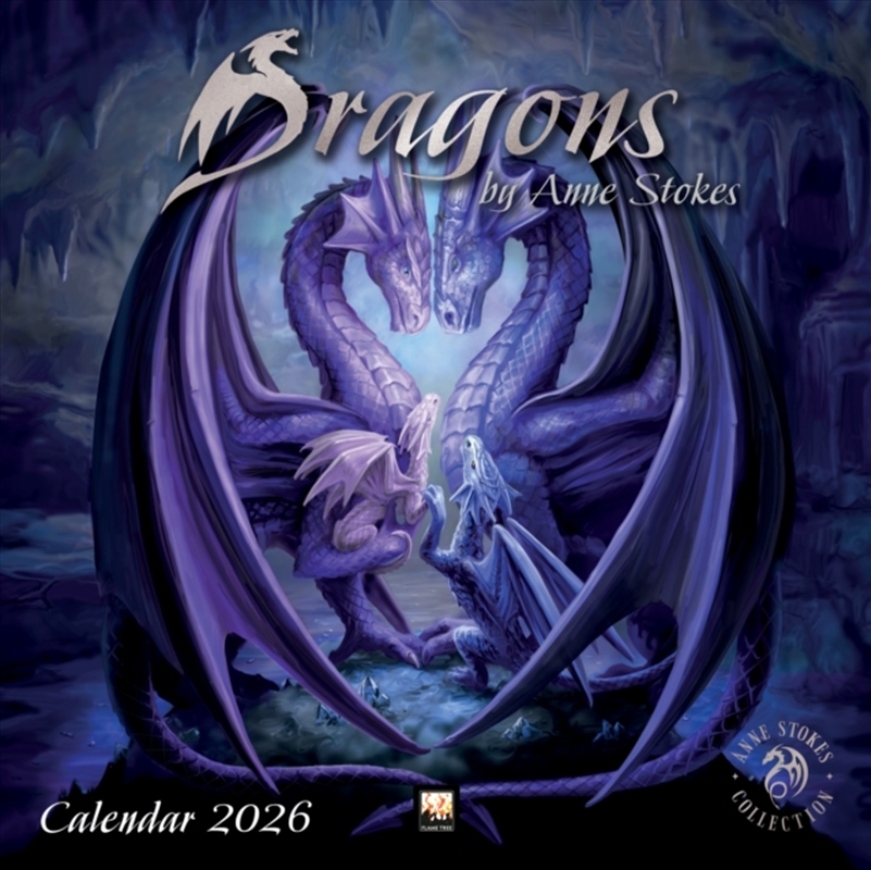 Dragons By Anne Stokes Wall Calendar 2026 (Art Calendar)/Product Detail/Calendars & Diaries